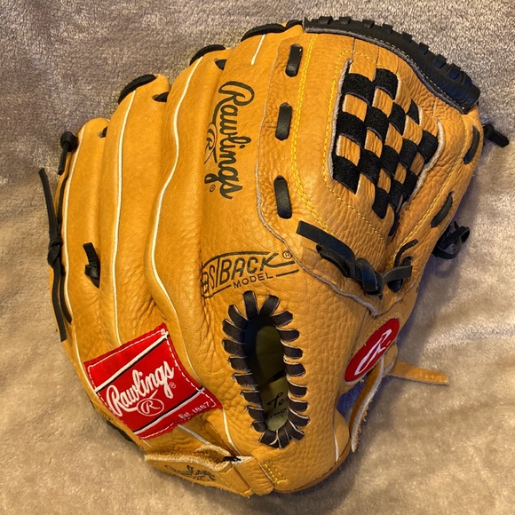 NWT Rawlings Ken Griffey Jr. Fastback Model RBG36DB 12 1/2 Inch Baseball Glove - Picture 2 of 10